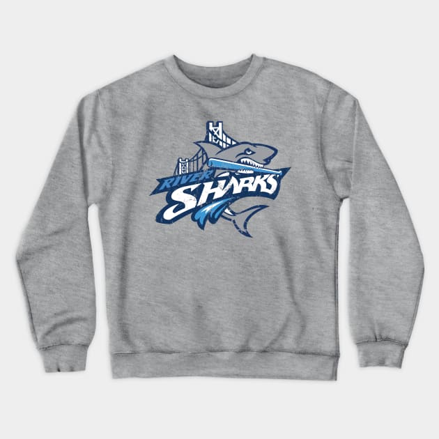 Camden Riversharks Crewneck Sweatshirt by MindsparkCreative